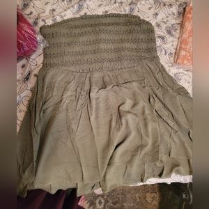 Torrid. Smocked tube top. Size 2x